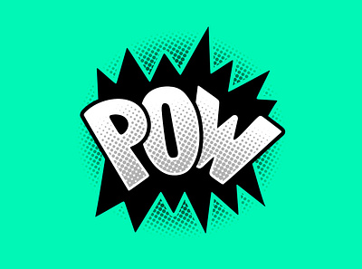 POW! comicart