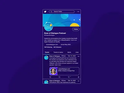 Blue Shield of California’s Dose of Dialogue podcast animation blue shield blueshield branding daily dose of dialogue desktop health instagram insurance linkedin liquid animation medicine mobile motion graphics podcast posts social media twitter ui website