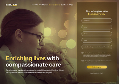 Health Care Hero Section figma free template health hero hero design web design