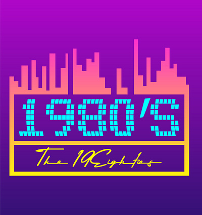 1980s brand identityu design brand logo branding design graphic design illustration logo vector