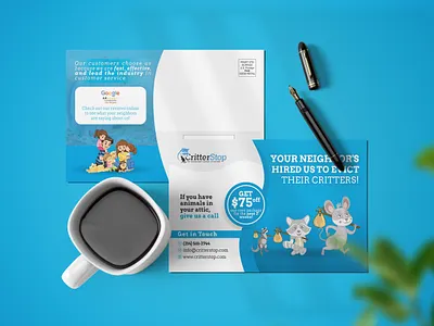 Postcard design design direct mail eddm illustration postcard postcards poster design print design procreate typography