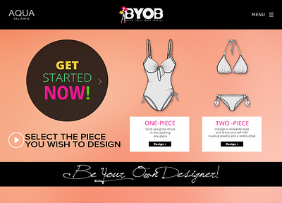 MAS - Build Your Own Bikini app branding design graphic design illustration typography ui ux vector