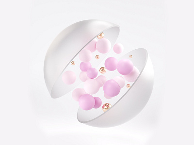 Abstract 3D composition 3d 3d form 3d shape abstract blender blender cycles branding creative design graphic design illustration logo materials motion graphics personal project render ui