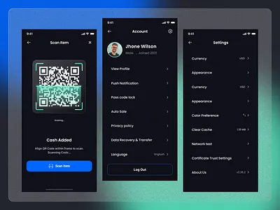 My Crypto Money App app cryptoapp figma mobileapp moneyapp ui uiux ux
