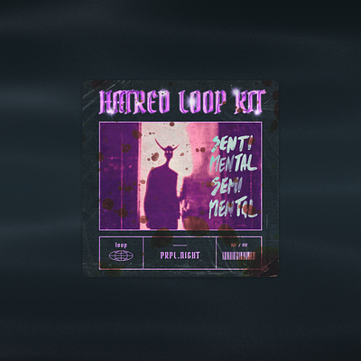 HATRED LOOP KIT banner design graphic design poster