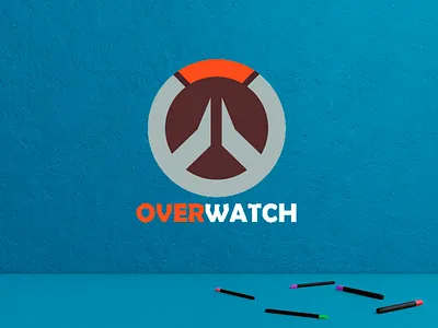OVERWATCH Logo branding graphic design logo