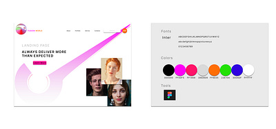 Landingpage UI landingpage ui ui design ui ux designer ui website web design website ui designer