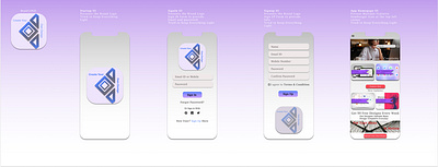 Mobile App UI app design mobile app responsive ui uiux ux