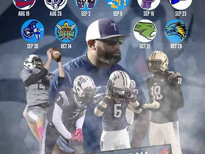 Tempe Buffaloes Football app basketball branding canva design graphic design illustration logo