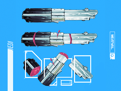 Jedi sword {2019} adobe photoshop art design art illustration illustration art illustrator jedisword procreate star wars art starwars