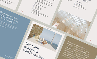 HomeBase Brochure branding