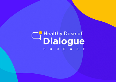 Blue Shield of California’s Dose of Dialogue podcast animation blue cross blue shield blue shield branding daily dose of dialogue health insurance ident logo motion graphics podcast