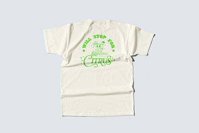 Stella Ray Will Stop for Citrus Graphic Tee cartoon graphic design graphic t shirt graphic tee illustration margarita retro aesthetic vintage vintage cartoon