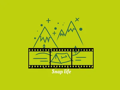 Logo for Outdoor film company... branding graphic design logo