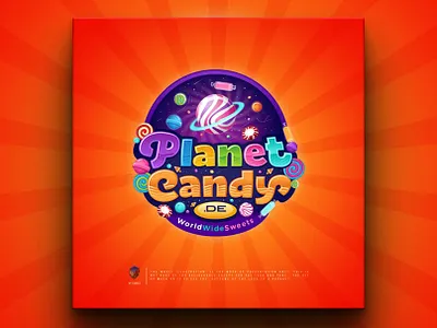 Candy Logo branding candy logo design food logo graphic design illustration logo sweet logo vector