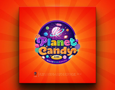 Candy Logo branding candy logo design food logo graphic design illustration logo sweet logo vector