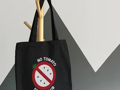 No Tomato Social Club design illustration logo