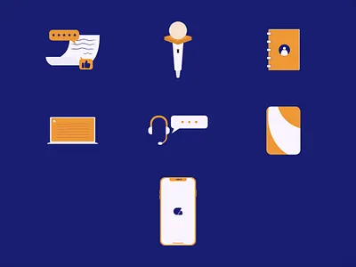 Instagram Highlights Illustration 2d branding graphic design illustration logo ui