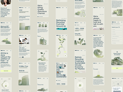 DePoly on DeGo 3dpetplasticvisualization 3drecyclingabstraction depoly ecofocuseddesign eloquentdesign mobiledesign mobileecotechdesign mobileui mobileux mobilewebdesign responsivedesign usercentricdesign userjourneyflow webdesignconsistency