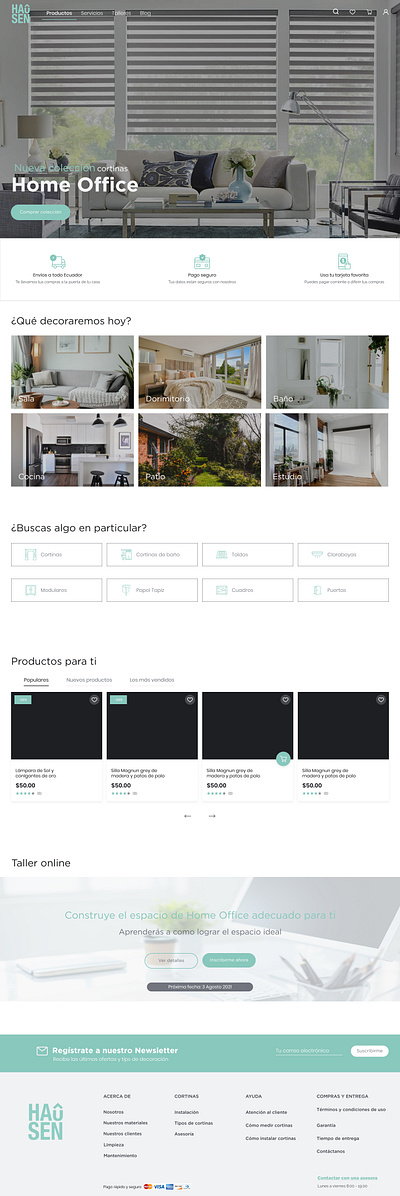 Home redesign mockup interface redesign ui ux