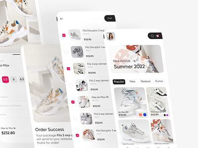 E-commerce Shoe mobile app app clean design e comerce e commerce app e commerce shop ecommerce online shop shop shopping app trend ui design