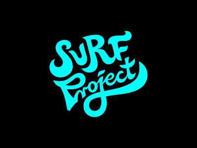 Surf Project ● belcdesign katesurfing logodesign logomark logotype patrykbelc surfproject typography