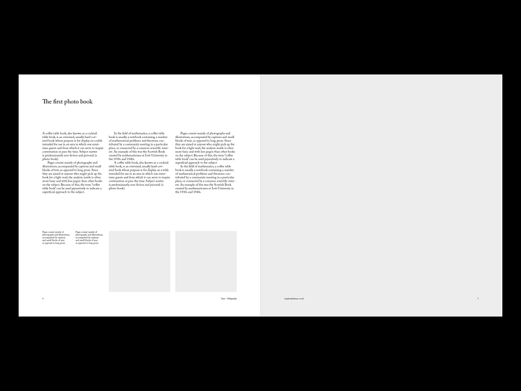 Coffee Table Book Grid System for InDesign | Serif by Stephen Kelman on ...