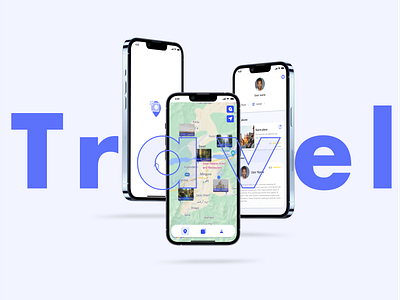 Travel mobile App UI/UX Design app branding design graphic design holidays travel illustration logo tourism travel travel mobile ui design typography ui uiux ux vector world