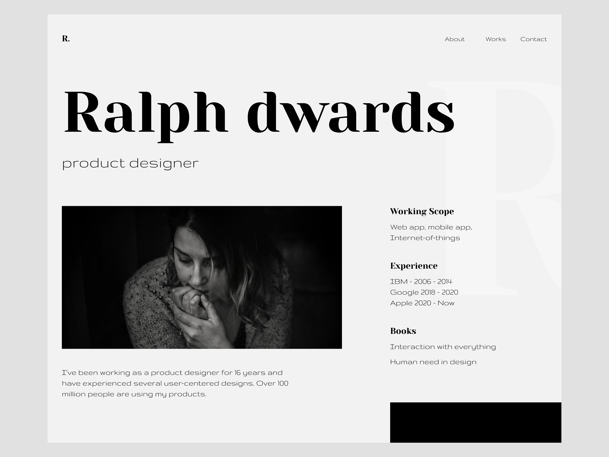 r-portfolio-website-by-mohammad-ali-on-dribbble