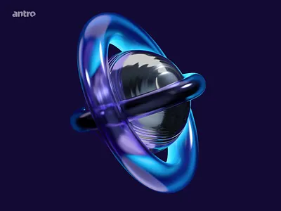 3D abstract illustration 3d abstract blender branding design graphic design illustration