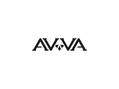 AVVA - logo design bird logo brand design branding creative logo design eyes logo graphic design letter logo logo logo design logo designer minimal logo minimalist simple logo vector wordmark