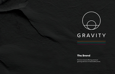 Visual Identity for GRAVITY Brand branding design graphic design logo typography vector