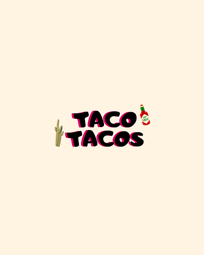 Taco Tacos brand branding design graphic design logo logo design typography