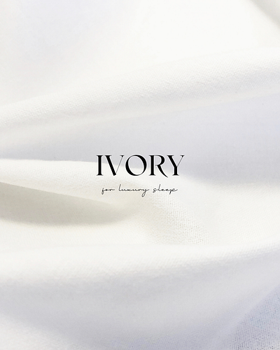 Ivory brand branding design graphic design logo logo design typography