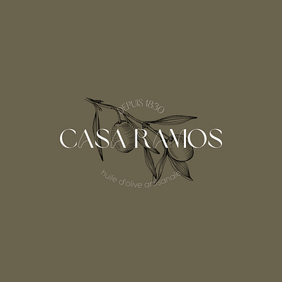 Casa Ramos brand branding design graphic design logo logo design typography