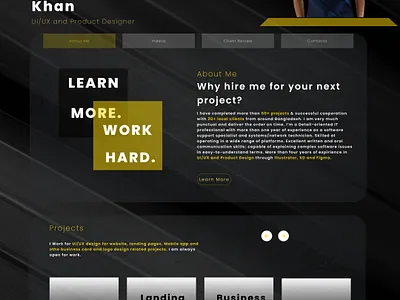 Portfolio Design app design design illustration landingpage logo portfolio design ui ui design uiux ux web design