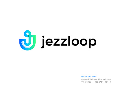 letter j loop logo and branding design brand identity branding design finance graphic design icon jlogo letter j logo logo logo design logos loop logo minimal minimalist modern trading vector