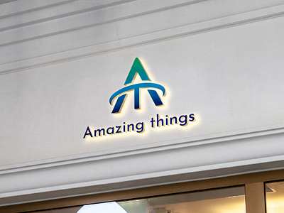 Logo-Design-Amazing-Font-TA-AT-Letter-Text-Typography-Symbols amazing at branding business design font graphic design illustration letter logo logo design service simple solutions symbols ta typography unique vector