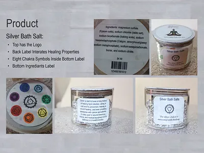 Chakra Soap - Silver Bath Salts