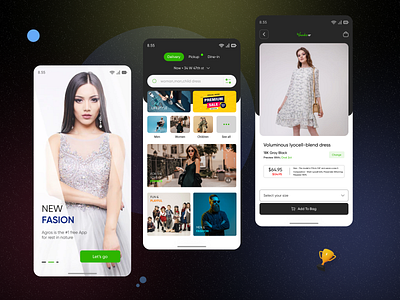 Online shop - E-commerce App android app app design app interaction dashboard design e learning ecommerce fashion interface ios logo marketplace mobile mobile app online online shop shopping store ui