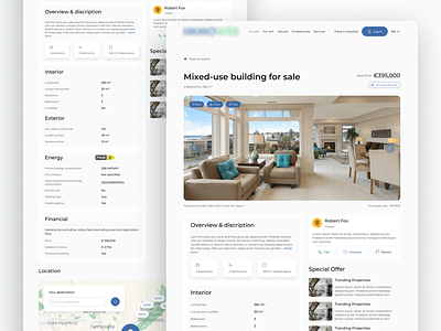 Property Details - Buying an Apartment apartment branding design details graphic design illustration logo modern property trending ui ui design ux web web design website