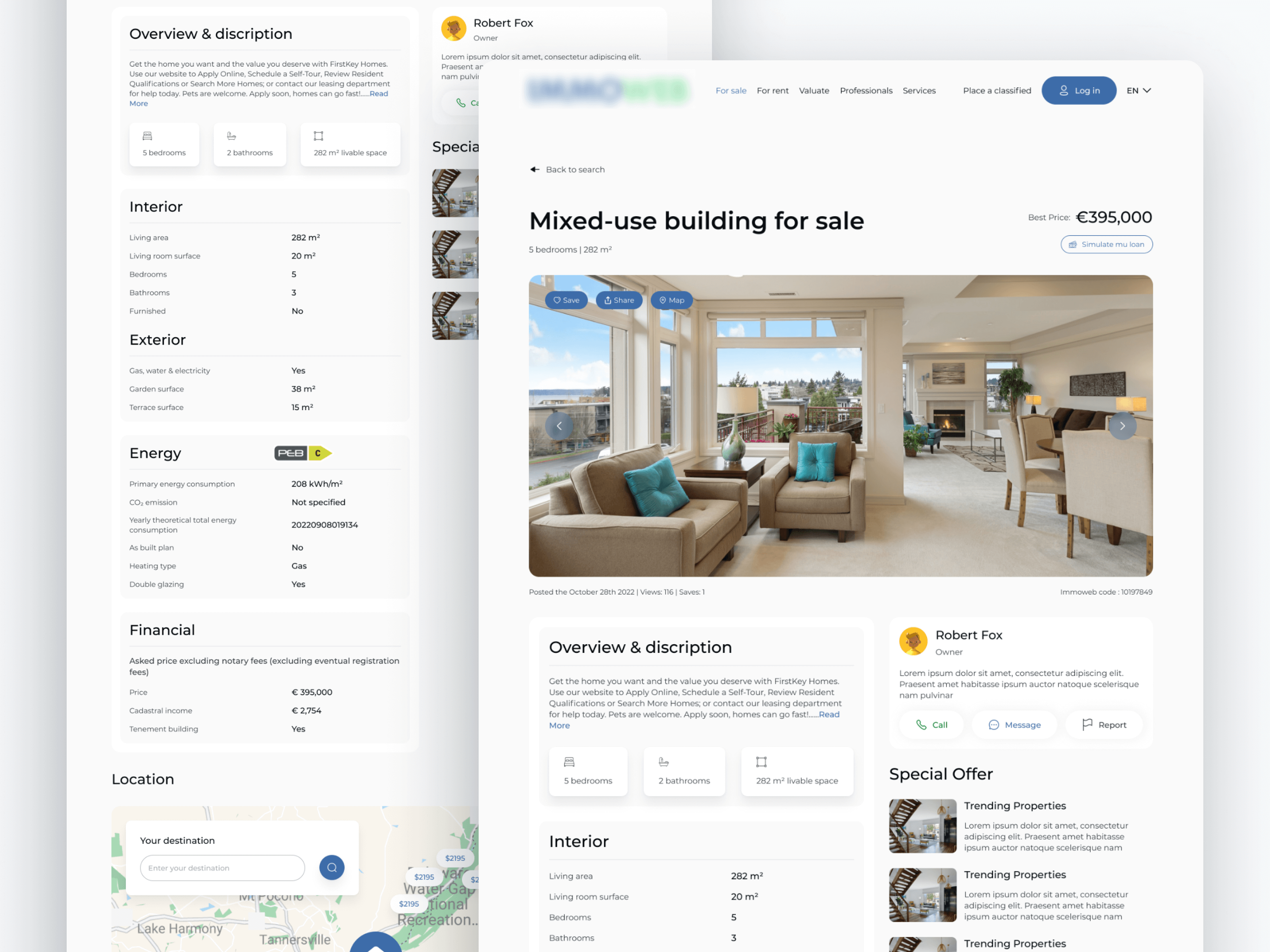 Example of Website, Mobile UI/UX Design & Animation
