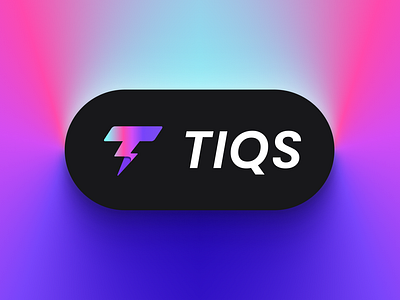 TIQS - Investment Platform best logos fintech bolt brand logo branding brokerage logos colors cool logo design finance logo fintech best logo fintech logos icon illustration investment logos lightening logo logomark minimal ui