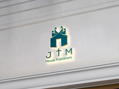 Logo-Design-JTM-Crown-Door-House-Publish-Book-Home-Icon-+-Symbol book branding business crown design door graphic design home house icon illustration jtm logo logo design publish service solutions symbols vector