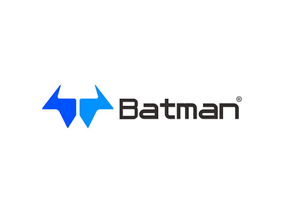 Logo design concept - Batman logo batman brand branding comics company creative dc design icon identity international logo logomark mark marvel minimal movie superhero wordmark