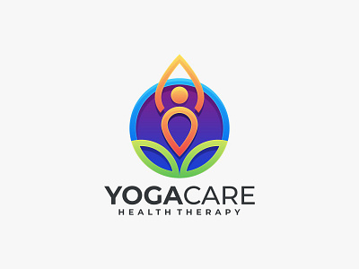 YOGA CARE app branding design graphic design icon illustration logo ui ux vector yoga care