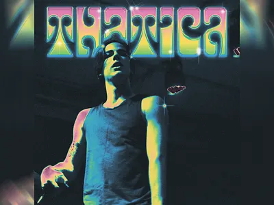 Thatica Poster Design V6 | Photo by @jasamsone (via instagram) album artwork album cover album cover design albumcovers branding design graphicdesign illustration logo ui
