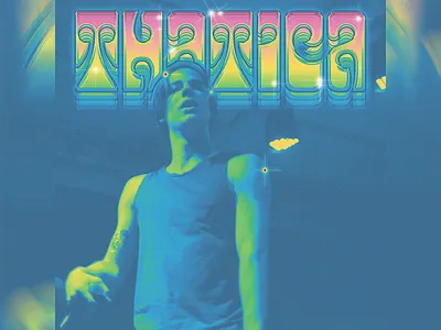 Thatica Poster Design V3 | Photo by @jasamsone (via instagram) album artwork album cover album cover design albumcovers branding design graphicdesign illustration logo ui