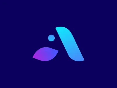 A Modern letter logo mark app logo design design graphic design illustration logo logo design logo designer logoconcept logodaily logodesinger