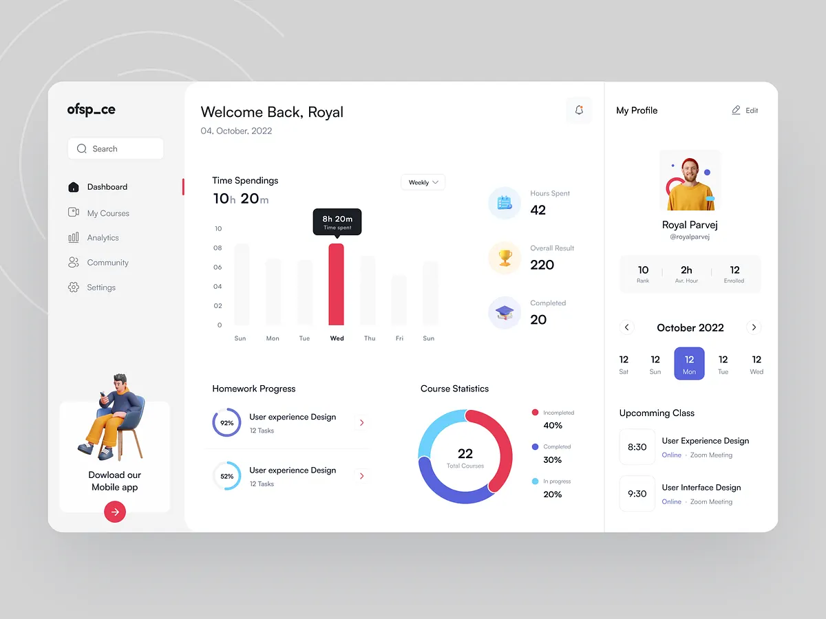 Browse thousands of Student Dashboard images for design inspiration ...